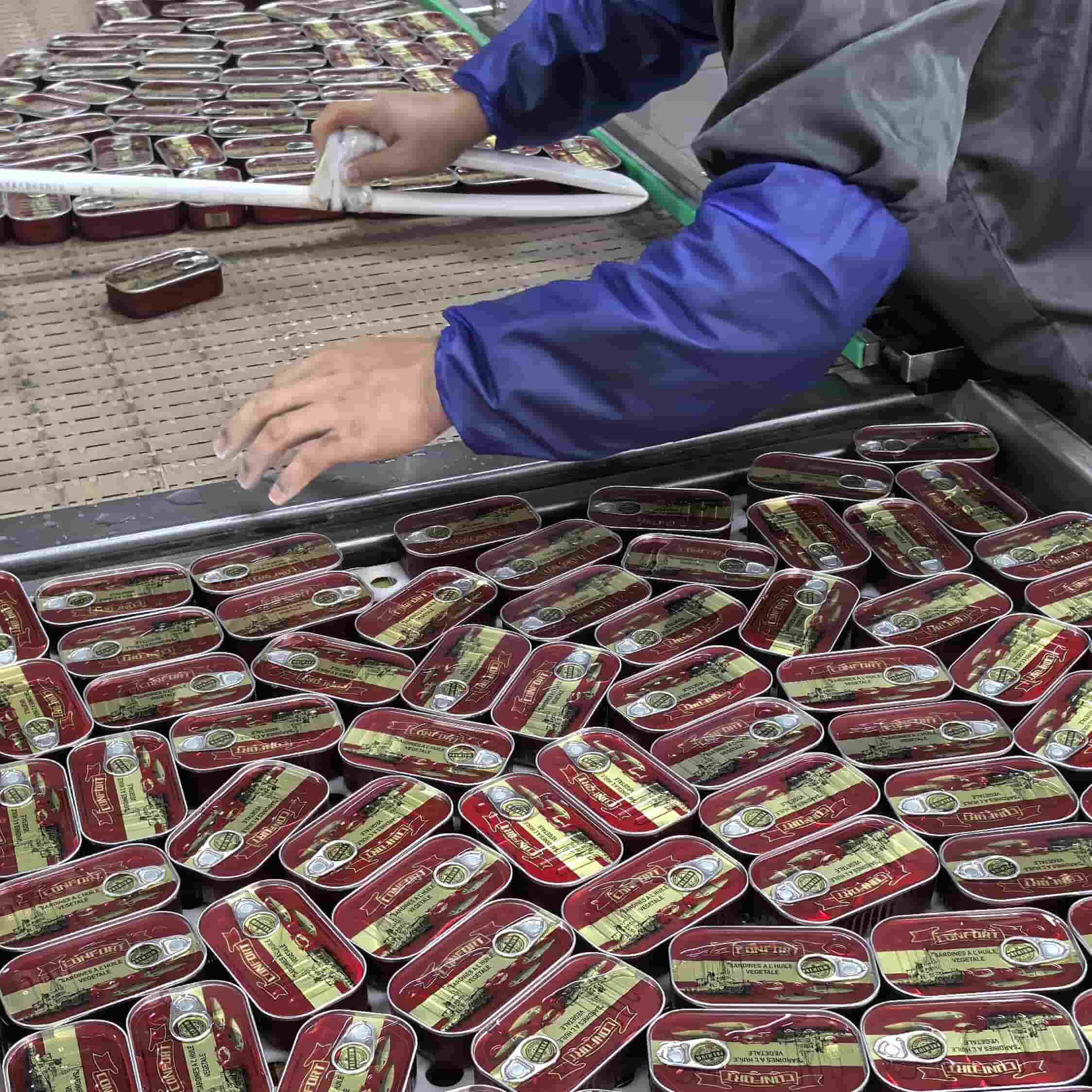 OEM brand canned sardine production line 5 OEM brand canned sardine production line 5